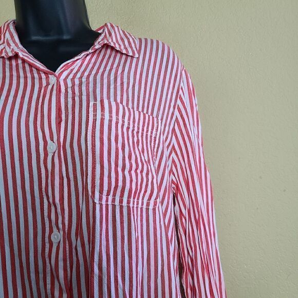 BeachLunchLounge Striped Button Up  - Picture 5 of 9